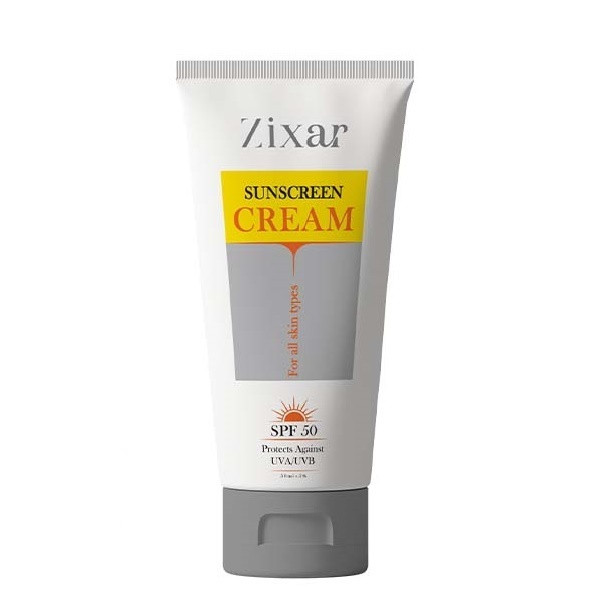 کرم ضد آفتاب بی رنگ زیکسار SPF 50 مدل Highly Effective ‌محافظ UVA ،UVB و PA+++ مناسب انواع پوست‌ حجم 50 میلی لیتر