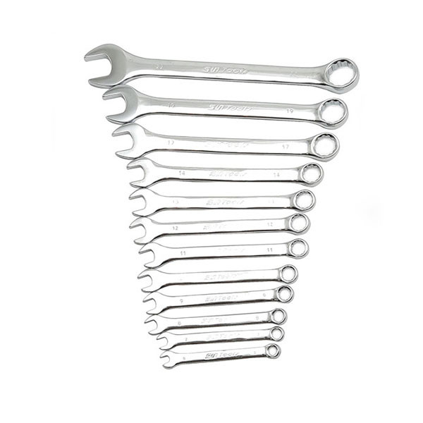 آچار یکسر تخت و یکسر رینگی سان تولز مدل 6-22MH مجموعه 12 عددی