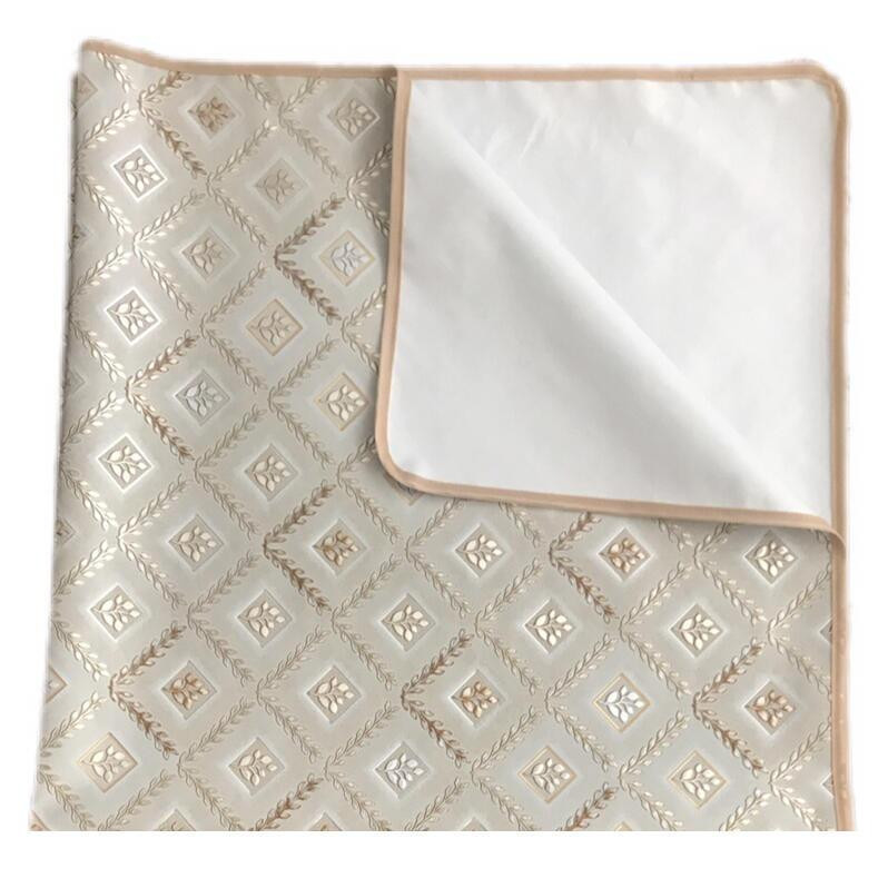 سفره 4 نفره مدل لایت طرح پشت نخی سایز 100×100 سانتی متر کد 07