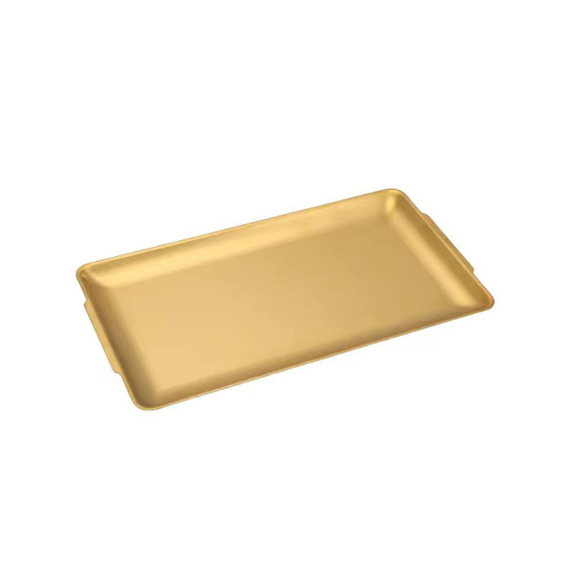 سینی سرو استیل مدل مستطیلی کد 8989
