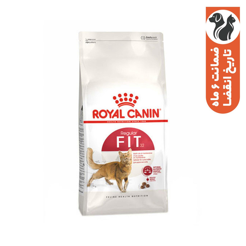 غذای خشک گربه رویال کنین مدل کنترل وزن Regular Fit 32 وزن 10 کیلوگرم
