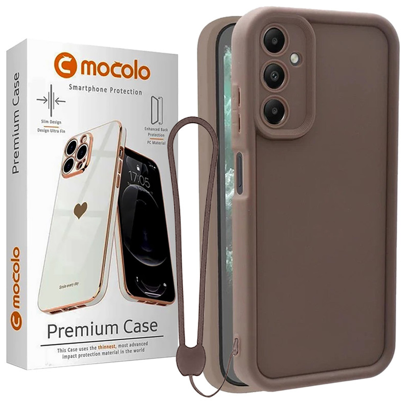 کاور موکولو مدل Silicone Puffer Strap مناسب برای گوشی موبایل سامسونگ Galaxy A33 5G / A33 4G به همراه بند آویز