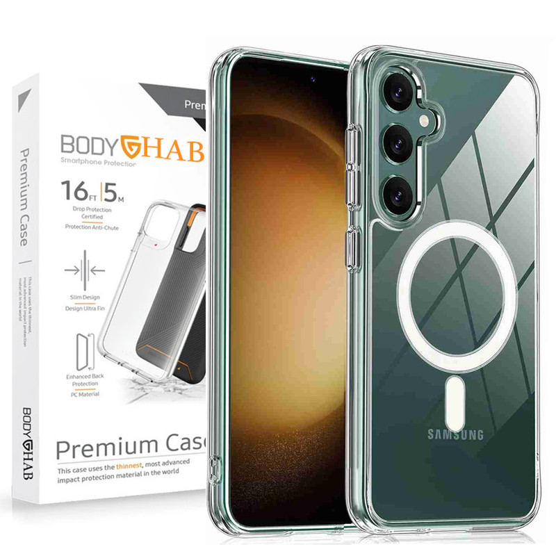 کاور بادی قاب مدل magsafe مناسب برای گوشی موبایل سامسونگ Galaxy S23 FE