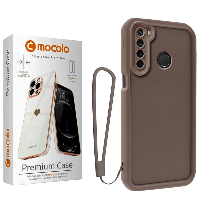کاور موکولو مدل Silicone puffer Strap مناسب برای گوشی موبایل شیائومی Redmi Note 8 به همراه بند