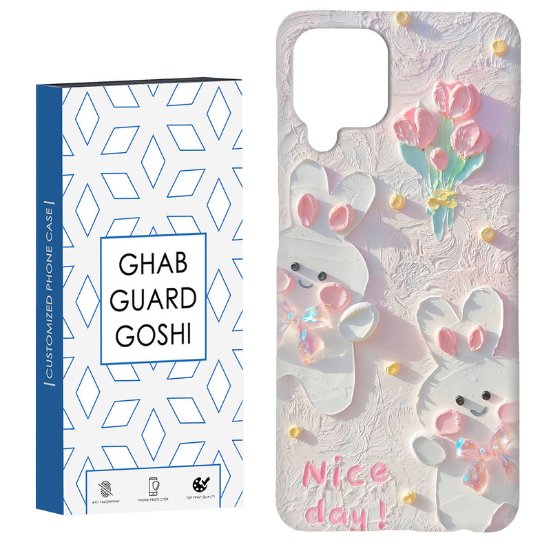 کاور قاب گارد گوشی طرح گل کد Dimo-214 مناسب برای گوشی موبایل سامسونگ Galaxy A12 / M12