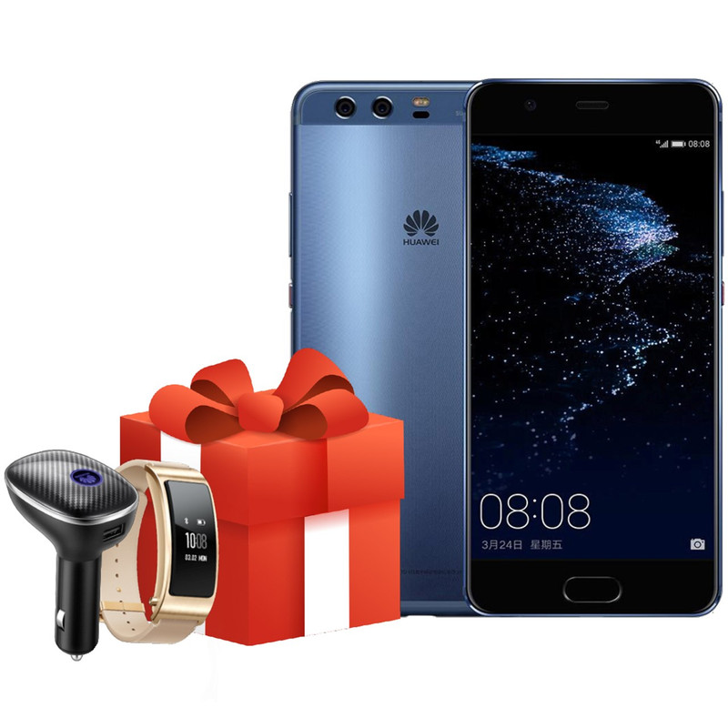 گوشی موبایل هوآوی مدل P10 Plus VKY-L29 دو سیم کارت به همراه دستبند هوشمند و مودم 4G هوآوی