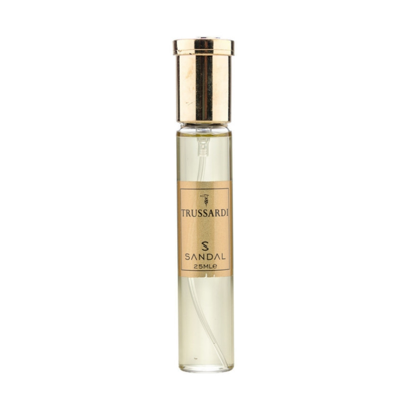 عطر جیبی زنانه صندل مدل دونا تروساردی با رایحه شیرین حجم ۲۵ میلی‌لیتر