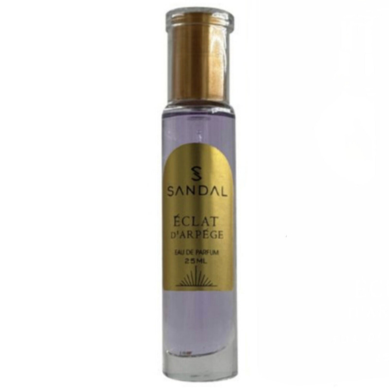 عطر جیبی زنانه صندل مدل اکلت لانوین با رایحه شیرین حجم ۲۵ میلی‌لیتر