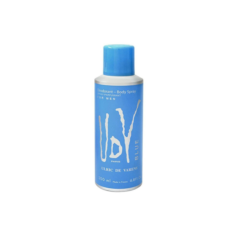 اسپری بدن مردانه اولریک دو وارن مدل Spray حجم 200 میلی لیتر