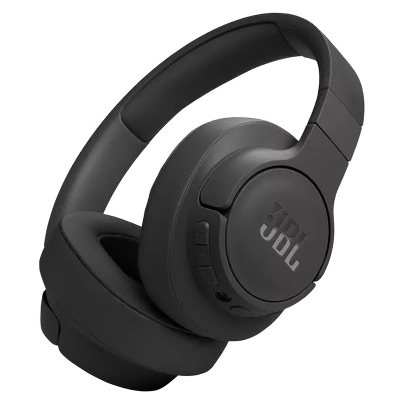 هدفون بلوتوثی جی بی ال مدل Tune 770 NC با نویز کنسلینگ فعال (ANC)، نویز کنسلینگ میکروفون (ENC)، درگاه شارژ USB Type-C، امکان اتصال از طریق جک 3.5 میلی متری صدا، دارای میکروفون داخلی و قابلیت اتصال به دو دستگاه به‌طور همزمان