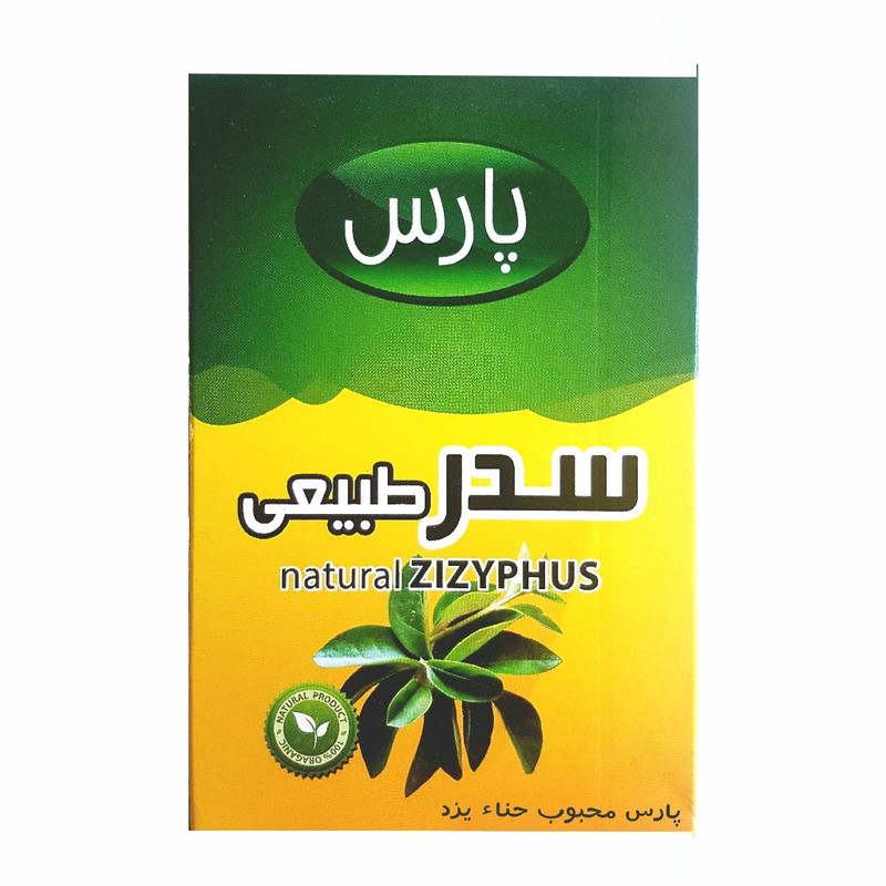 پودر تقویت کننده مو پارس محبوب حناء یزد مدل سدر وزن ۱۰۰ گرم