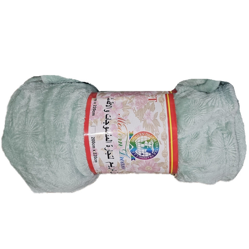 پتوی مسافرتی مادرن دریم مدل ژله ای نایس فلاور سایز 220*160 سانتی متر