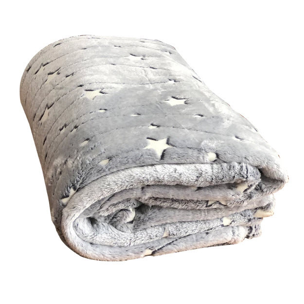 پتو مسافرتی 2 نفر ویراگیتا مدل شبنما ستاره دنباله دار کهکشانی سایز 220x200 سانتی‌متر