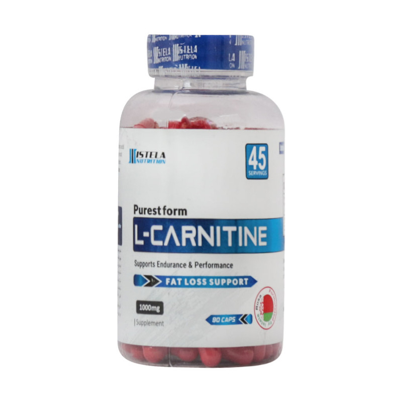 کپسول ال کارنیتین 1000 میلی گرم استلا نوتریشن بسته 90 عددی