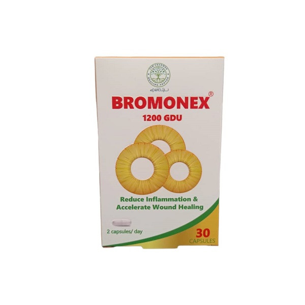 کپسول برومونکس سبز دارو بسته 30 عددی