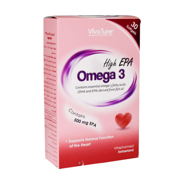کپسول امگا 3 High EPA ویواتیون بسته 30 عددی