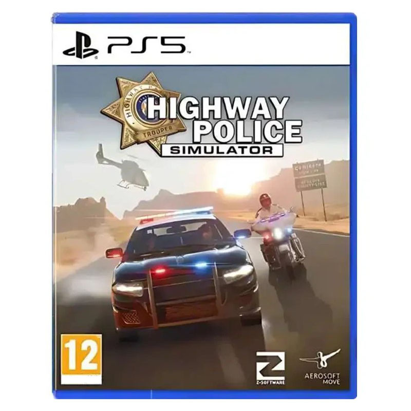 بازی Highway Police Simulator نسخه دیسک بلوری مخصوص PS5