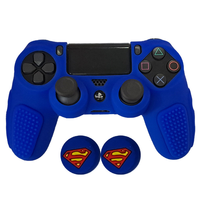 محافظ دسته پلی استیشن ۴ مدل Anti slip PS4395 به همراه روکش آنالوگ