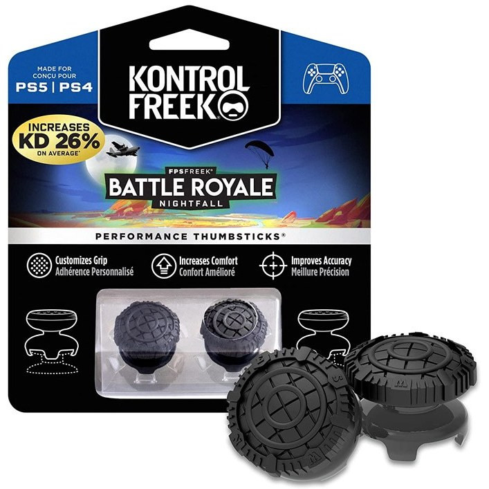 روکش آنالوگ دسته بازی پلی استیشن 5 و 4 مدل BATTLE ROYAL بسته 2 عددی