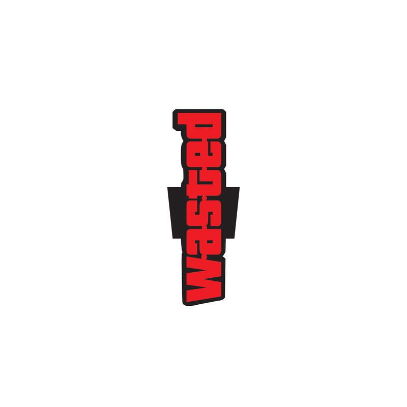 کاور رویه کنسول بازی PS5 اسلیم طرح GTA WASTED