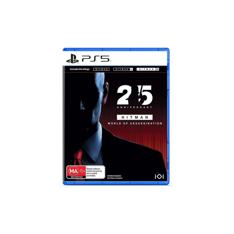 بازی HITMAN WORLD OF ASSASSINATION 25 ANNIVERSARY مخصوص PS5 نسخه LIMITED EDITION
