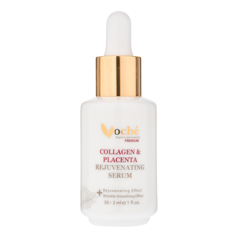 سرم ضد چروک پوست وچه مدل collagen مناسب انواع پوست حجم 30 میلی‌لیتر