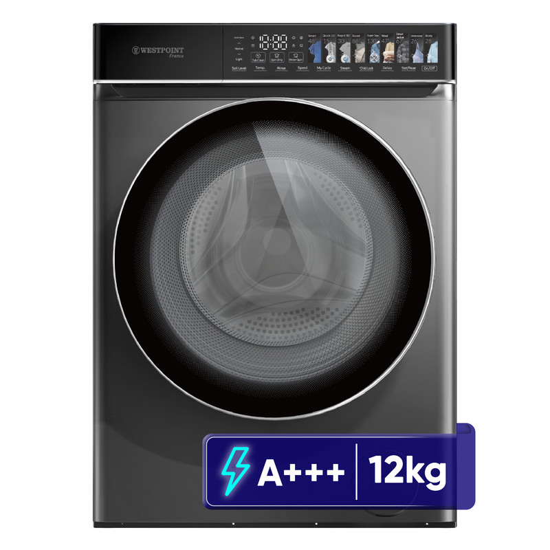 ماشین لباسشویی 12 کیلوگرم اتوماتیک وست پوینت مدل WMSD-12124.ES
