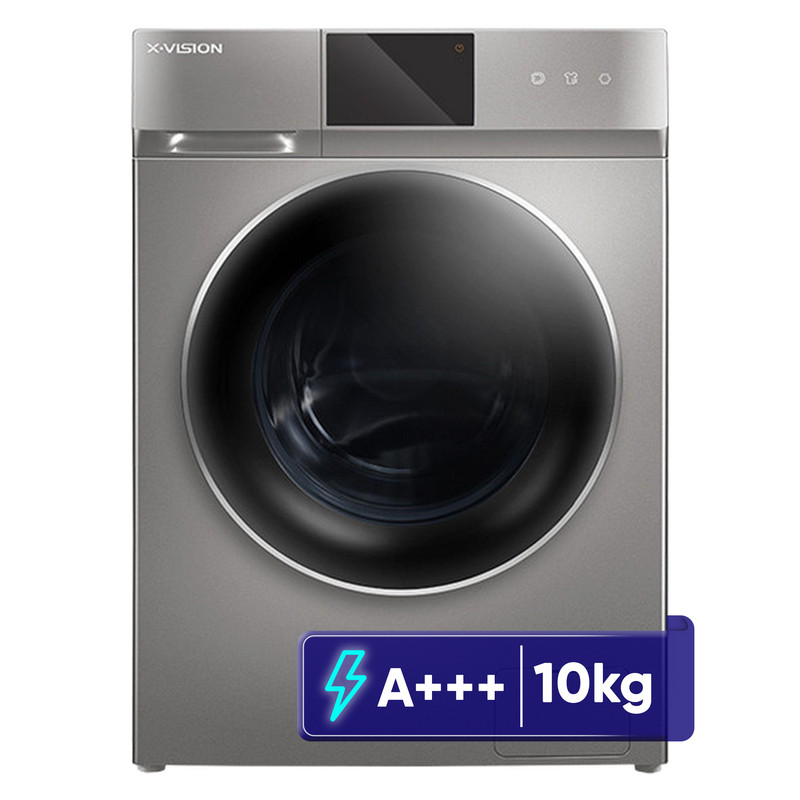 ماشین لباسشویی 10 کیلوگرم اتوماتیک ایکس ویژن مدل TV102-ASD