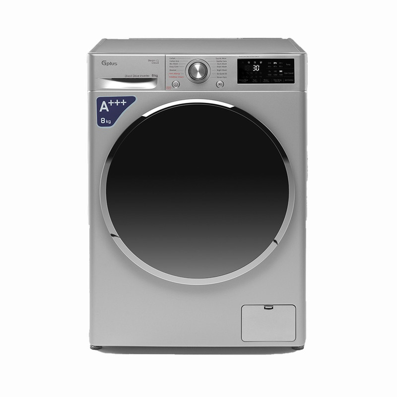 ماشین لباسشویی 8 کیلوگرم اتوماتیک جی پلاس مدل GWM-R808S.N