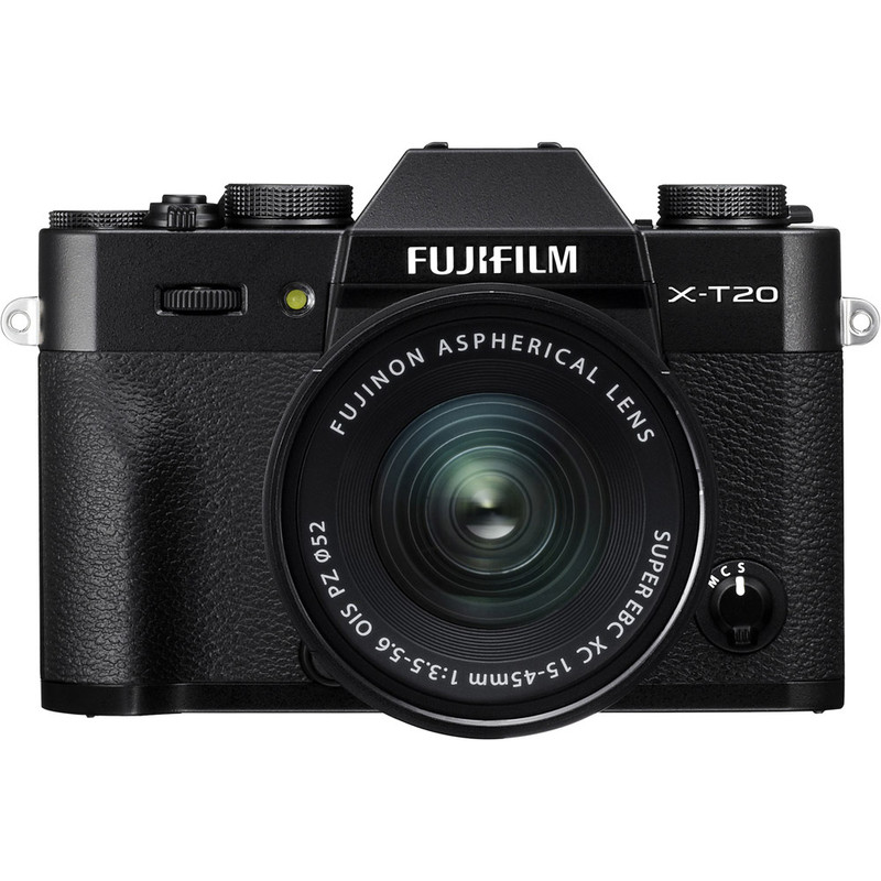 دوربین دیجیتال بدون آینه عکاسی فوجی فیلم مدل X-T20 همرا با لنز XC 15-45mm