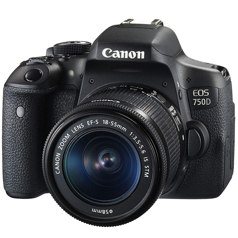 دوربین دیجیتال کانن مدل EOS 750D به همراه لنز 55-18 میلی متری IS STM و لوازم جانبی