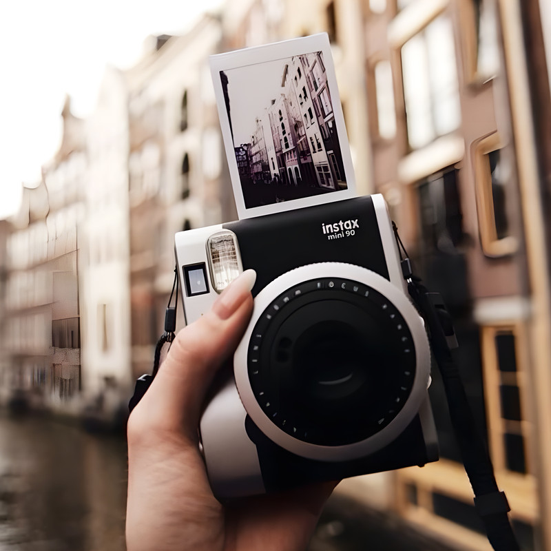 دوربین عکاسی چاپ سریع فوجی فیلم مدل Instax mini 90 Neo Classic