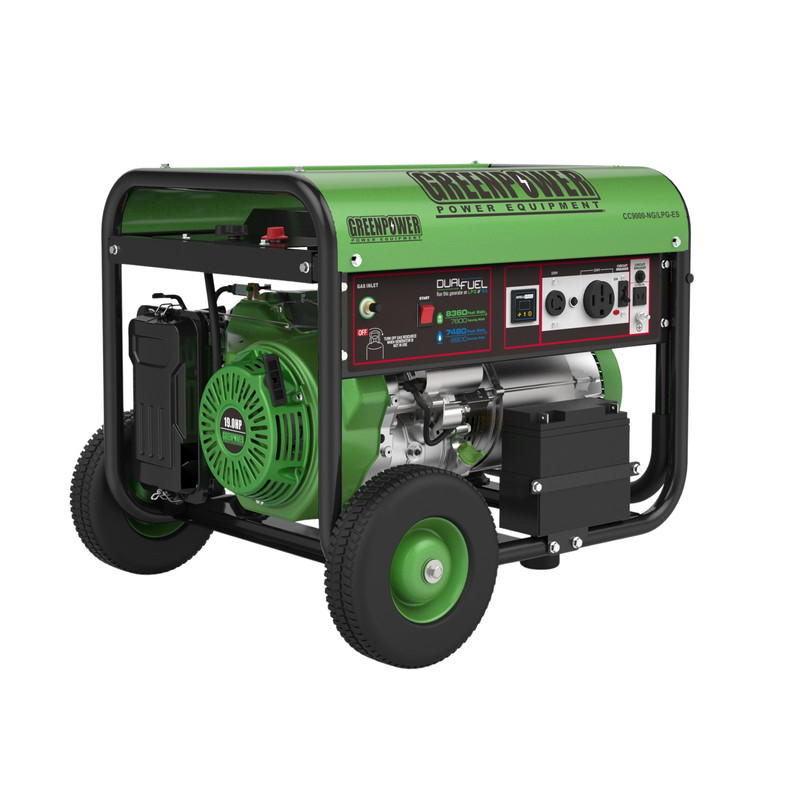 موتوربرق گازسوز  گرین پاور مدل CC9000 NG/LPG