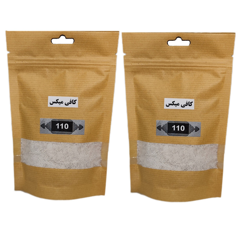 کافی میکس 110 - 100 گرم بسته 2 عددی