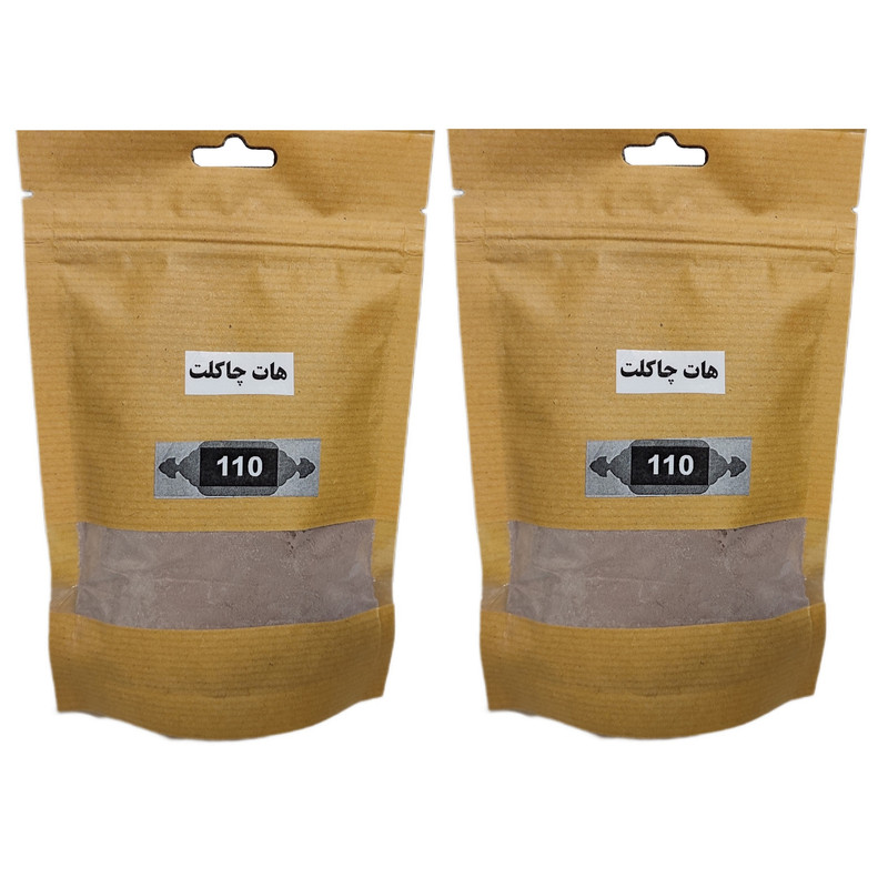 هات چاکلت 110 - 200 گرم بسته 2 عددی