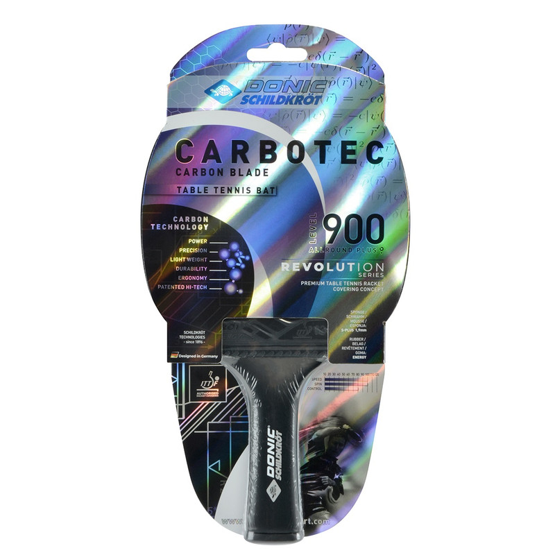 راکت پینگ‌پنگ تهاجمی 5 لایه دونیک مدل Carbotec 900 کد 26