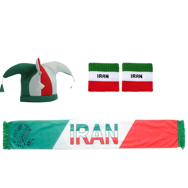 ست هواداری مدل تیم ملی ایران بسته 4 عددی