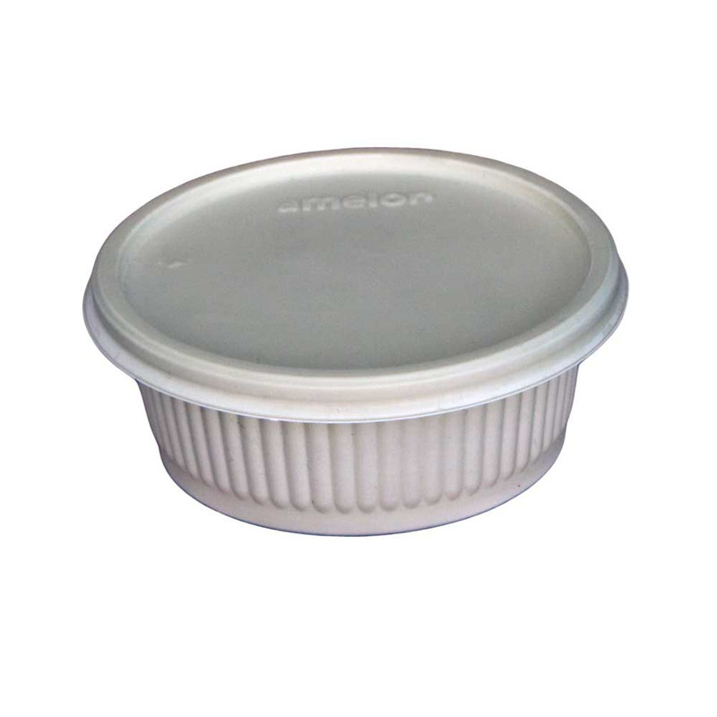 کاسه یکبار مصرف آملون مدل 400 گیاهی بسته 30 عددی