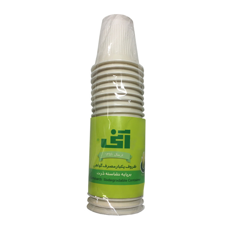 لیوان یکبارمصرف آنی کد 500 بسته 24 عددی