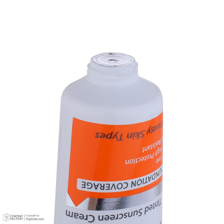 کرم ضدآفتاب رنگی درمالیفت مدل Sunlift SPF50 بژ روشن، حجم 40 میلیلیتر