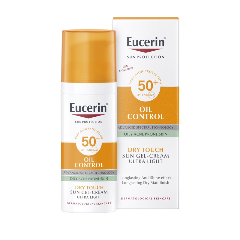 ژل کرم ضد آفتاب بدون رنگ اوسرین SPF 50 مدل anti-shine ‌مناسب پوست های چرب حجم 50 میلی‌ لیتر