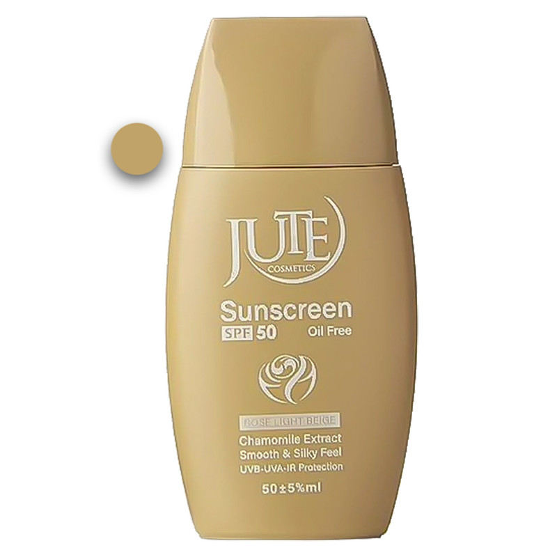 کرم ضد آفتاب رنگی صورت ژوت SPF50 مدل 3663 محافظت‌کننده در برابر اشعه‌های UVA و UVB مناسب برای پوست های چرب حجم 50 میلی لیتر