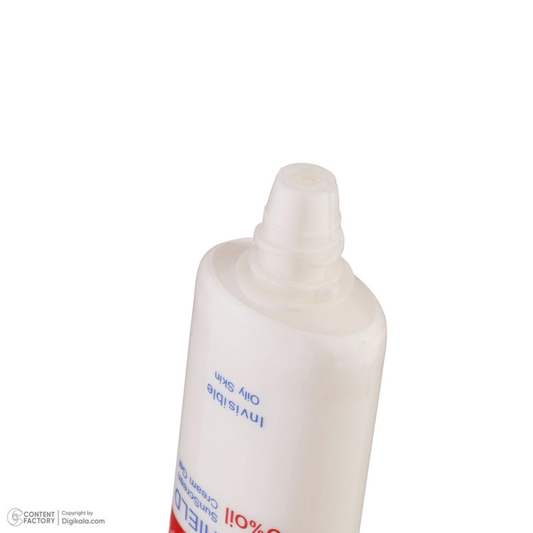 فلوئید ضدآفتاب بدون رنگ ساین اسکین SPF50 مدل SYN SHIELD، مناسب پوستهای چرب، حجم 50 میلیلیتر