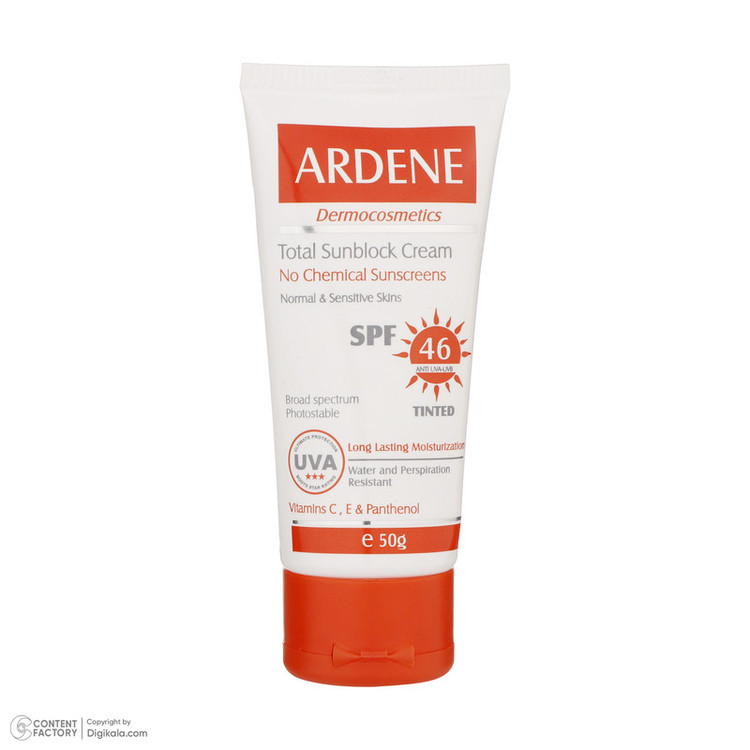 کرم ضدآفتاب رنگی آردن SPF46