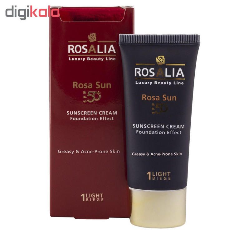 کرم ضد آفتاب رزالیا مدل Greasy & Acne-Prone حجم 40 میلی لیتر