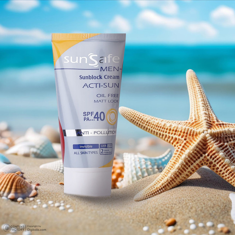 کرم ضدآفتاب آقایان سانسیف SPF40