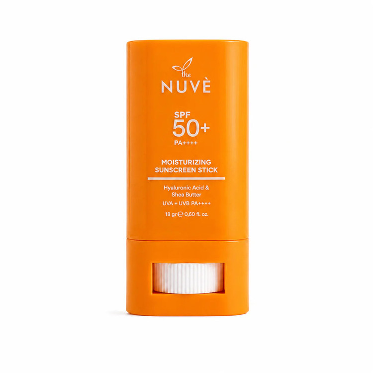 ضدآفتاب استیکی بیرنگ صورت، گردن، لب نوو SPF 50 مدل هیالورونیک اسید محافظ در برابر UVA + UVB مناسب برای انواع پوست حجم ۱۸ میلیلیتر