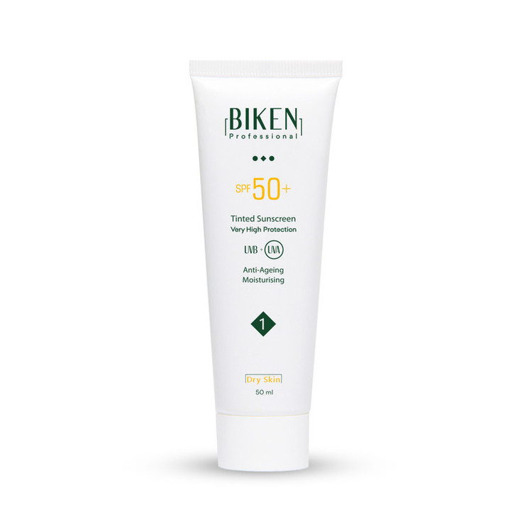 کرم ضد آفتاب رنگی بیکن SPF 50 مدل 1 مناسب پوست خشک حجم 50 میلیلیتر