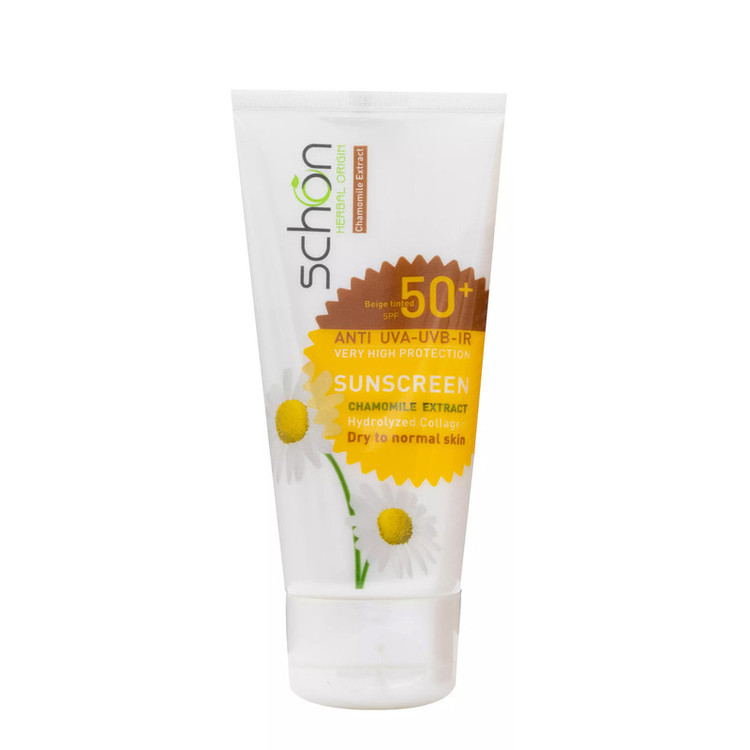 کرم ضدآفتاب شون با رنگ بژ +SPF50
