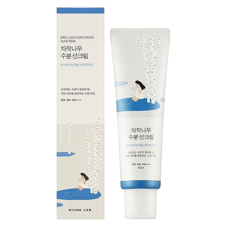 کرم ضد آفتاب راند لب SPF 50 مدل birch juice مناسب انواع پوست حجم 50 میلی لیتر